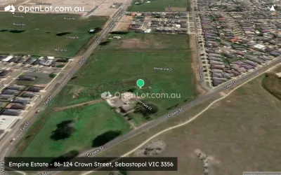 Satellite image for  Empire Estate - 86-124 Crown Street, Sebastopol VIC 3356