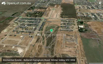 Satellite image for  Enchanted Estate - Ballarat-Carngham Road, Winter Valley VIC 3358
