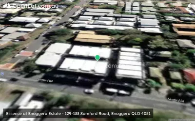 Satellite image for  Essence at Enoggera Estate - 129-133 Samford Road, Enoggera QLD 4051