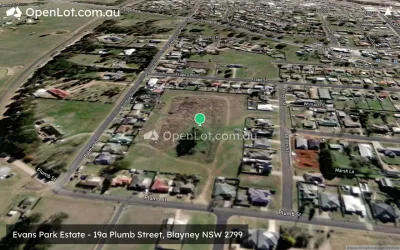 Satellite image for  Evans Park Estate - 19a Plumb Street, Blayney NSW 2799