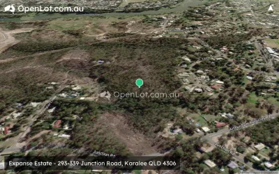 Satellite image for  Expanse Estate - 293-339 Junction Road, Karalee QLD 4306