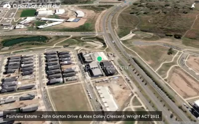 Satellite image for  Fairview Estate - John Gorton Drive & Alex Colley Crescent, Wright ACT 2611