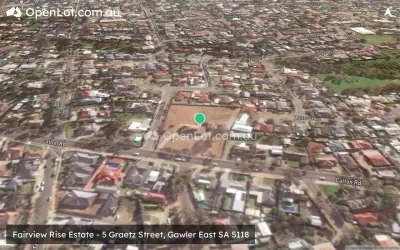 Satellite image for  Fairview Rise Estate - 5 Graetz Street, Gawler East SA 5118