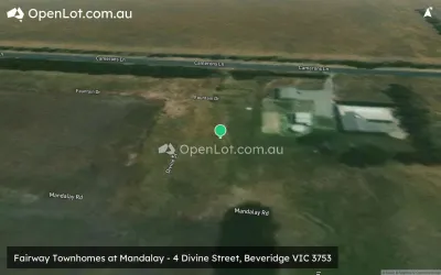 Satellite image for  Fairway Townhomes at Mandalay - 4 Divine Street, Beveridge VIC 3753