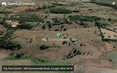 Satellite image for  Fig Tree Estate - 180 Runnymede Road, Kyogle NSW 2474
