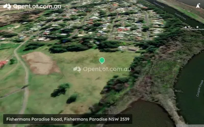 Satellite image for  Fishermans Paradise Road, Fishermans Paradise NSW 2539