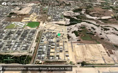 Satellite image for  Flamewood Estate - Mormaer Street, Brabham WA 6055