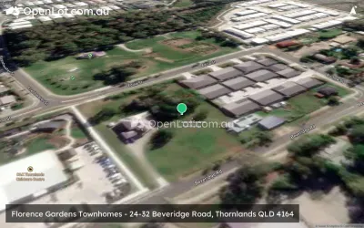 Satellite image for  Florence Gardens Townhomes - 24-32 Beveridge Road, Thornlands QLD 4164