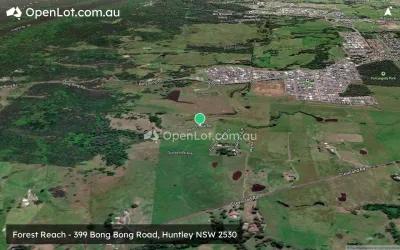 Satellite image for  Forest Reach - 399 Bong Bong Road, Huntley NSW 2530