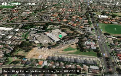 Satellite image for  Forest Ridge Estate - 104 Hawthorn Road, Forest Hill VIC 3131