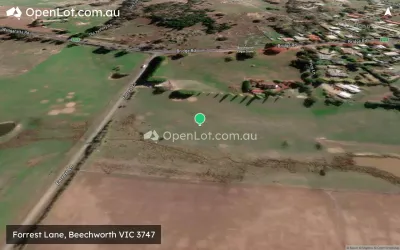 Satellite image for  Forrest Lane, Beechworth VIC 3747