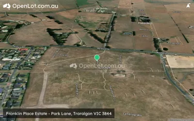 Satellite image for  Franklin Place Estate - Park Lane, Traralgon VIC 3844