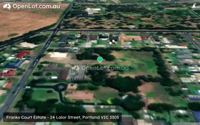 Satellite image for  Franks Court Estate - 24 Lalor Street, Portland VIC 3305
