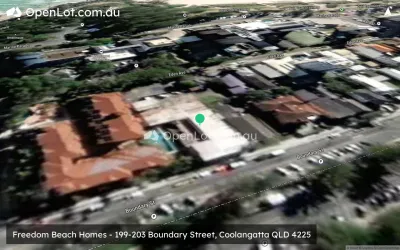 Satellite image for  Freedom Beach Homes - 199-203 Boundary Street, Coolangatta QLD 4225