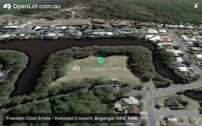 Satellite image for  Freedom Caba Estate - Kanooka Crescent, Bogangar NSW 2488
