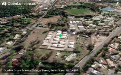 Satellite image for  Garden Grove Estate - College Street, Bahrs Scrub QLD 4207