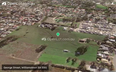 Satellite image for  George Street, Williamstown SA 5351
