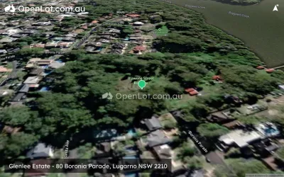 Satellite image for  Glenlee Estate - 80 Boronia Parade, Lugarno NSW 2210