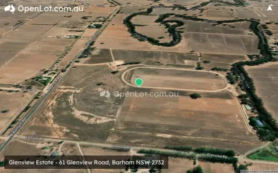 Satellite image for  Glenview Estate - 61 Glenview Road, Barham NSW 2732