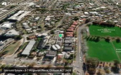 Satellite image for  Gloriosa Estate - 3-7 Mcgowan Place, Dickson ACT 2602