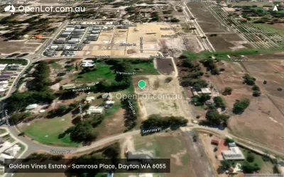 Satellite image for  Golden Vines Estate - Samrosa Place, Dayton WA 6055