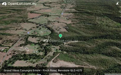 Satellite image for  Grand Views Canungra Estate - Finch Road, Benobble QLD 4275