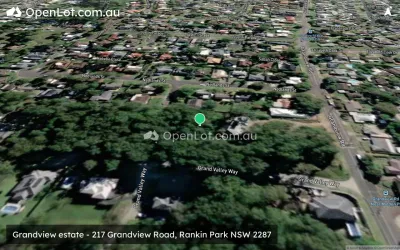 Satellite image for  Grandview estate - 217 Grandview Road, Rankin Park NSW 2287