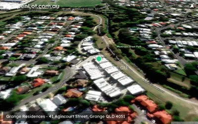 Satellite image for  Grange Residences - 41 Agincourt Street, Grange QLD 4051