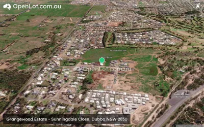 Satellite image for  Grangewood Estate - Sunningdale Close, Dubbo NSW 2830