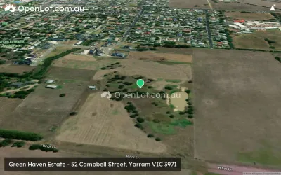 Satellite image for  Green Haven Estate - 52 Campbell Street, Yarram VIC 3971