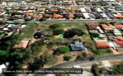 Satellite image for  Green on Tolley Estate - 72 Healy Road, Hamilton Hill WA 6163
