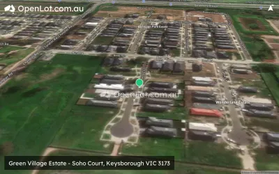 Satellite image for  Green Village Estate - Soho Court, Keysborough VIC 3173