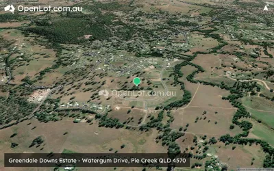 Satellite image for  Greendale Downs Estate - Watergum Drive, Pie Creek QLD 4570