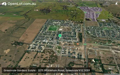 Satellite image for  Greenvale Gardens Estate - 1075 Mickleham Road, Greenvale VIC 3059