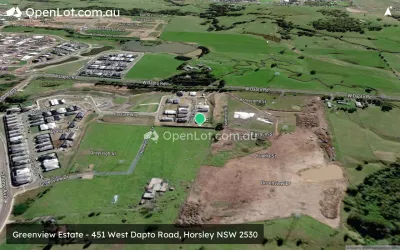 Satellite image for  Greenview Estate - 451 West Dapto Road, Horsley NSW 2530