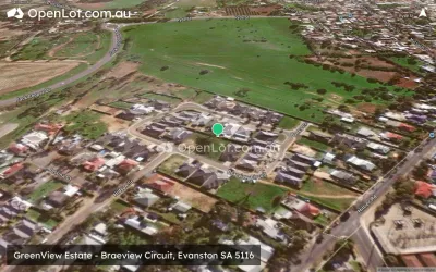Satellite image for  GreenView Estate - Braeview Circuit, Evanston SA 5116