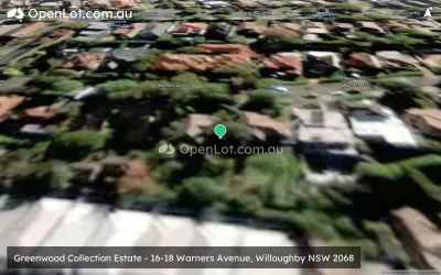 Satellite image for  Greenwood Collection Estate - 16-18 Warners Avenue, Willoughby NSW 2068