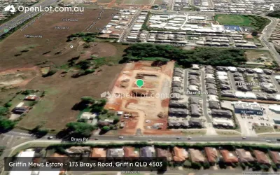 Satellite image for  Griffin Mews Estate - 173 Brays Road, Griffin QLD 4503