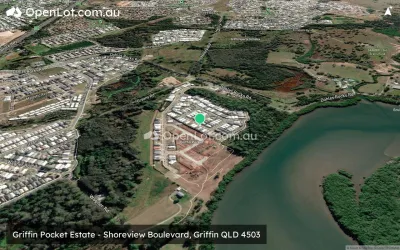 Satellite image for  Griffin Pocket Estate - Shoreview Boulevard, Griffin QLD 4503