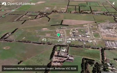 Satellite image for  Grossmans Ridge Estate - Leicester Street, Bellbrae VIC 3228