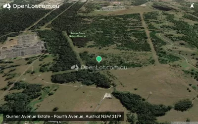 Satellite image for  Gurner Avenue Estate - Fourth Avenue, Austral NSW 2179
