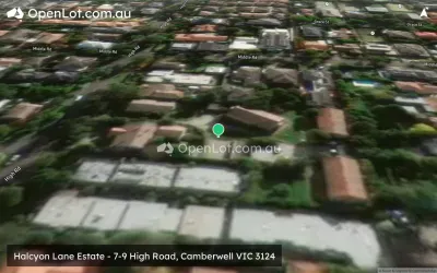 Satellite image for  Halcyon Lane Estate - 7-9 High Road, Camberwell VIC 3124