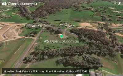 Satellite image for  Hamilton Park Estate - 589 Urana Road, Hamilton Valley NSW 2641