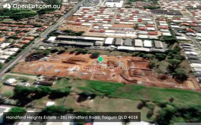 Satellite image for  Handford Heights Estate - 281 Handford Road, Taigum QLD 4018