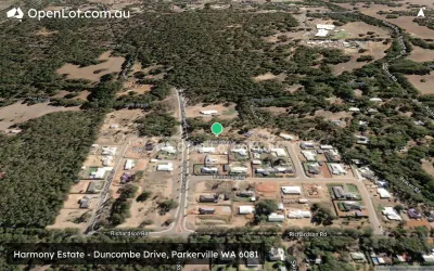 Satellite image for  Harmony Estate - Duncombe Drive, Parkerville WA 6081
