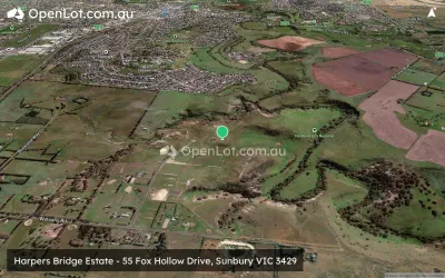 Satellite image for  Harpers Bridge Estate - 55 Fox Hollow Drive, Sunbury VIC 3429