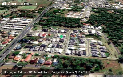 Satellite image for  Harrington Estate - 399 Beckett Road, Bridgeman Downs QLD 4035