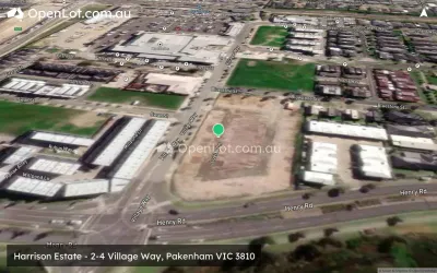 Satellite image for  Harrison Estate - 2-4 Village Way, Pakenham VIC 3810