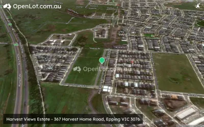 Satellite image for  Harvest Views Estate - 367 Harvest Home Road, Epping VIC 3076