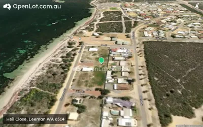 Satellite image for  Heil Close, Leeman WA 6514